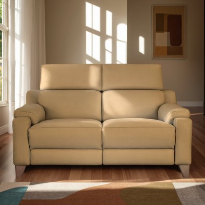 Evolution Design 1701 2 Seater Sofa in Leather Evolution Design 1701 2 Seater Sofa in Leather