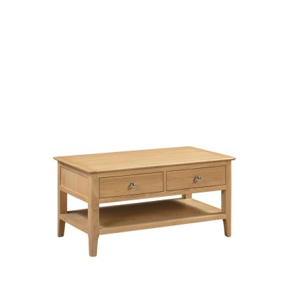 Charlton Coffee Table With 2 Drawers