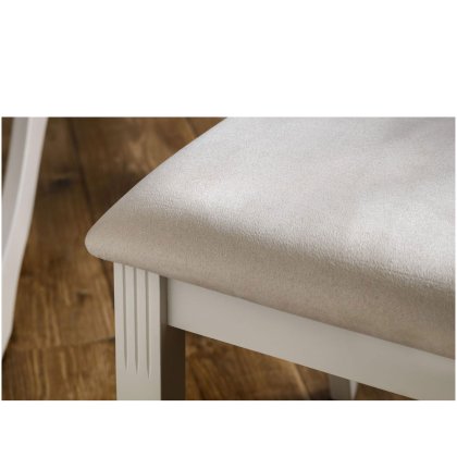 Hadspen Dining Chair Oak and Ivory