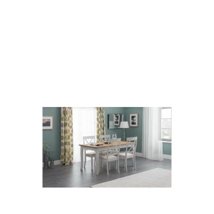 Hadspen Dining Chair Oak and Elephant Grey