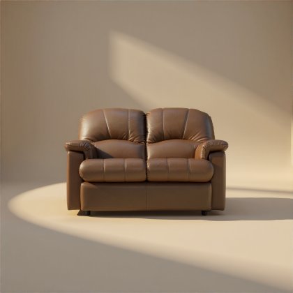 G Plan Chloe Small 2 Seater Sofa in Leather