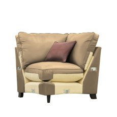 Devonshire Corner Group Armless Corner Section Formal Back Leather Devonshire Corner Group Armless Corner Section Formal Back Leather