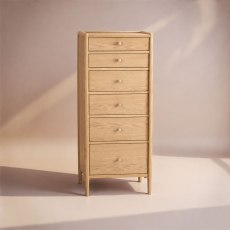 Ercol Winslow 6 Drawer Tall Chest