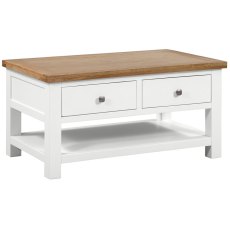 Arundel Coffee Table With 2 Drawers Other Paint Options
