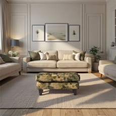 G Plan Vintage Agatha Footstool In Fabric