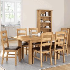 Salisbury Lite Square Ext Table