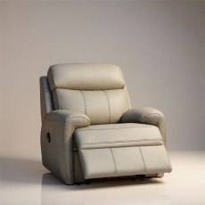 G Plan Hardy Manual Recliner Chair In Leather