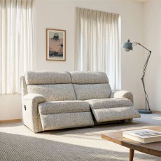G Plan Hardy 3 Seater Manual Recliner Sofa In Fabric G Plan Hardy 3 Seater Manual Recliner Sofa In Fabric