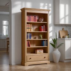 Old Charm Bookcase with Drawer Old Charm Bookcase with Drawer