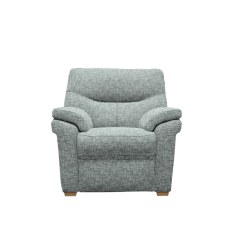 G Plan Seattle Chair with Show Wood in Fabric