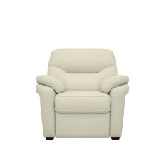 G Plan Seattle Chair with Show Wood in Leather
