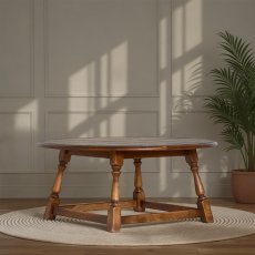 Old Charm Round Coffee Table Old Charm Round Coffee Table