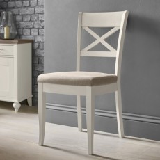 Montreux Soft Grey X Back Chair Pebble Fabric Pair Montreux Soft Grey X Back Chair Pebble Fabric Pair