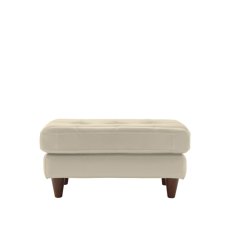 G Plan Vintage Agatha Footstool In Leather
