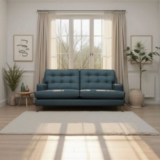 G Plan Vintage Amelia 3 Seater Sofa In Leather