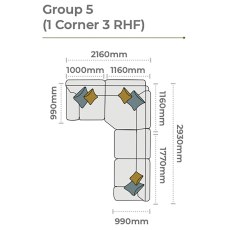 Memphis Corner Group 5 1 Corner 3 RHF Memphis Corner Group 5 1 Corner 3 RHF