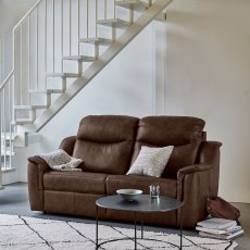 G Plan Firth 3 Seater Sofa in Leather