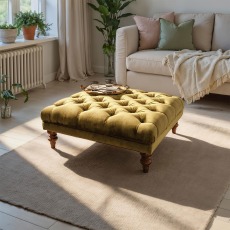 Heavenly Buttoned Stool Heavenly Buttoned Stool