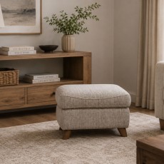 Olivia Footstool In Fabric Olivia Footstool In Fabric