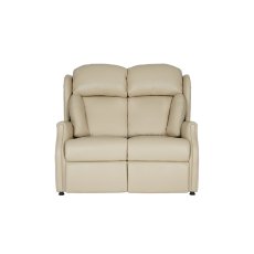 Canterbury Split Fixed 2 Seater Sofa in Leather