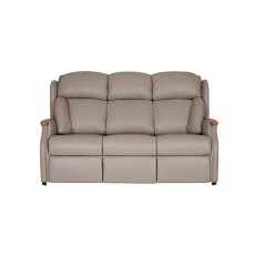 Canterbury Split Fixed 3 Seater Sofa in Leather