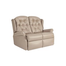 Woburn Split Fixed 2 Seater Sofa in Leather