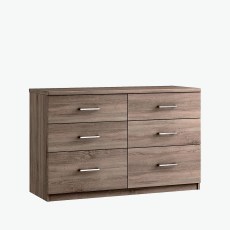 Modena 6 Drawer Twin Chest