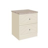 Caleri 2 Drawer Bedside