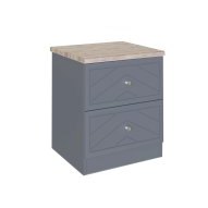 Caleri 2 Drawer Bedside