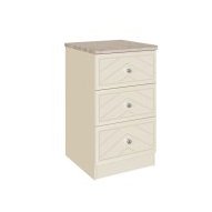 Caleri 3 Drawer Bedside