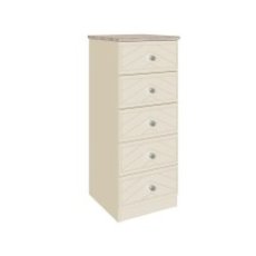 Caleri 5 Drawer Narrow Chest