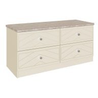 Caleri 4 Drawer Twin Chest