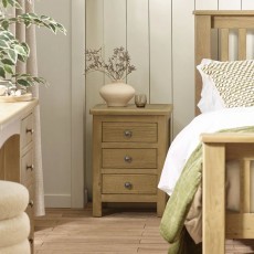 Winnie 3 Drawer Bedside Winnie 3 Drawer Bedside