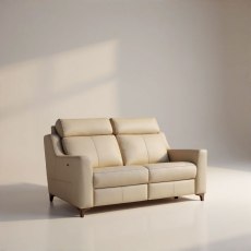 Alina 2 Seater Sofa In Leather Alina 2 Seater Sofa In Leather