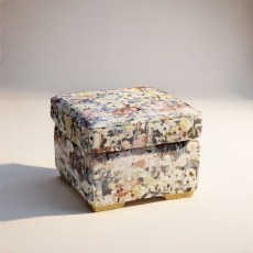 Denham Footstool in Fabric