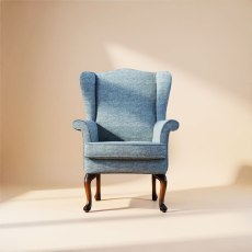 Hartley Side Wing Chair in Fabric