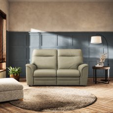 Hudson Leather Large 2 Seater Sofa