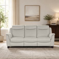 Manhattan 25 3 Seater Sofa In Leather Manhattan 25 3 Seater Sofa In Leather