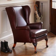 Penshurst Wing Chair in Leather Penshurst Wing Chair in Leather