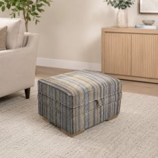 Lift Top Footstool In Fabric Lift Top Footstool In Fabric