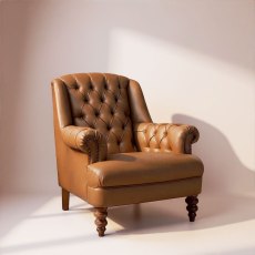 Arbroath Chair In Leather