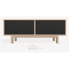 Options HIFI Sideboard 2.0 - 2 Sections