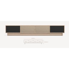 Options HIFI Sideboard 2.0 - 4 Sections Options HIFI Sideboard 2.0 - 4 Sections