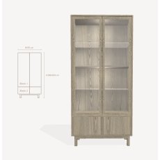 Options Tall 2 Section Vitrine Options Tall 2 Section Vitrine