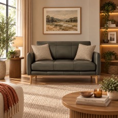 Ercol Aosta Small Sofa in Leather Ercol Aosta Small Sofa in Leather