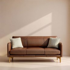 Ercol Aosta Medium Sofa in Leather Ercol Aosta Medium Sofa in Leather