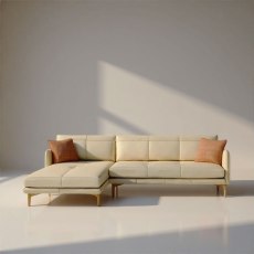 Ercol Aosta Medium Chaise In Leather Ercol Aosta Medium Chaise In Leather
