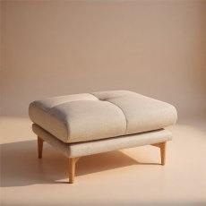 Ercol Aosta Footstool In Fabric Ercol Aosta Footstool In Fabric
