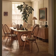 Ercol Collection Quaker Dining Chair (Upholstered) Ercol Collection Quaker Dining Chair (Upholstered)