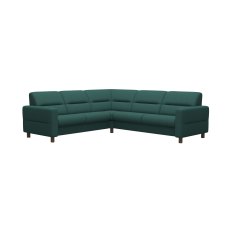 Stressless Fiona Corner Group, 2.5 Seats LHF, 2.5 Seats RHF, with Upholstered Arms in Fabric Stressless Fiona Corner Group, 2.5 Seats LHF, 2.5 Seats RHF, with Upholstered Arms in Fabric